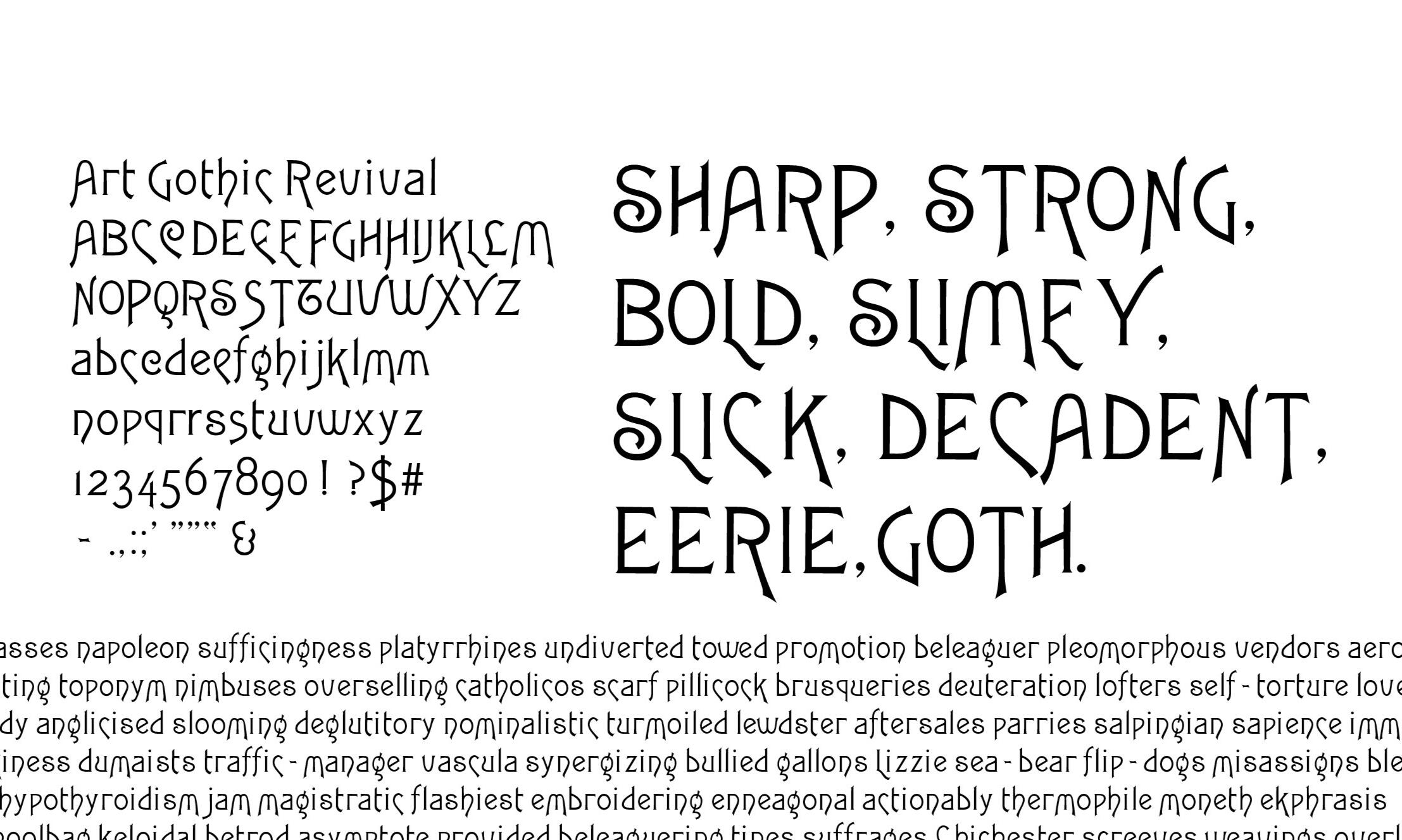 Type Design — Fonts